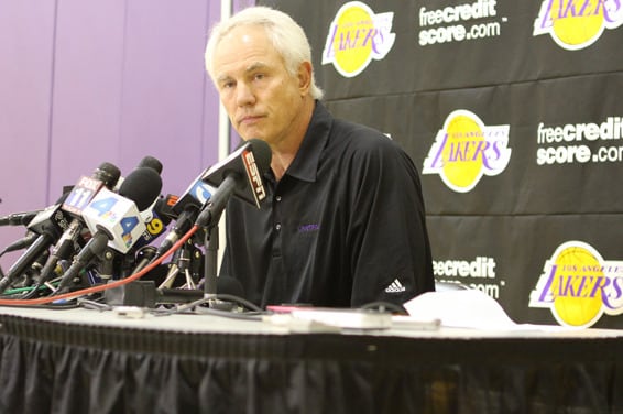 Kupchak Addresses Coaching Decision