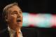 CHICAGO, IL - MARCH 12: Head coach Mike D'Antoni of the New York Knicks watches as his team takes on the Chicago Bulls at the United Center on March 12, 2012 in Chicago, Illinois. The Bulls defeated the Knicks 104-99. NOTE TO USER: User expressly acknowledges and agrees that, by downloading and or using this photograph, User is consenting to the terms and conditions of the Getty Images License Agreement. (Photo by Jonathan Daniel/Getty Images)