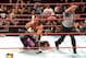 Even though Bret Hart never submitted, referee Earl Hebner was ordered by Vince McMahon to end the match and give the championship to Shawn Michaels. This is called the 'Montreal Screwjob.' (B/R photo)