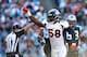 CHARLOTTE, NC - NOVEMBER 11: Von Miller #58 of the Denver Broncos during their game at Bank of America Stadium on November 11, 2012 in Charlotte, North Carolina. (Photo by Streeter Lecka/Getty Images)