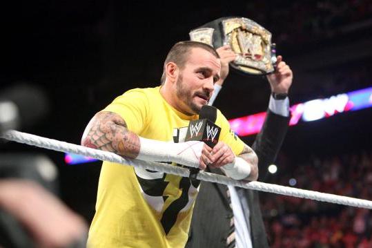 cm punk aew champion