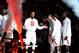 Nov 9, 2012 Raleigh, NC, USA; North Carolina State Wolfpack guard Lorenzo Brown (center) is introduced before a game against the Miami Redhawks at PNC Arena. Mandatory Credit: Rob Kinnan-US PRESSWiRE