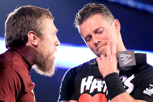 The Miz hablando con Daniel Bryan