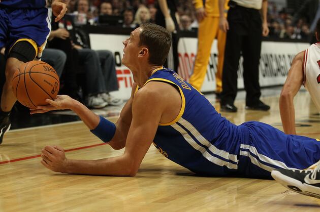 Warriors' Andris Biedrins Building Back Confidence