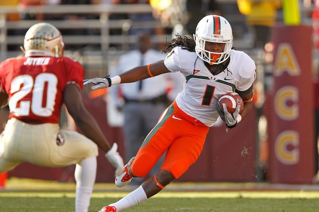 Miami Wide Receiver Allen Hurns Played Through Cracked Thumb
