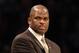 LOS ANGELES, CA - FEBRUARY 20: Nate McMillan of the Portland Trail Blazers watches play against the Los Angeles Lakers at Staples Center on February 20, 2012 in Los Angeles, California. The Lakers won 103-92. NOTE TO USER: User expressly acknowledges and agrees that, by downloading and or using this photograph, User is consenting to the terms and conditions of the Getty Images License Agreement. (Photo by Harry How/Getty Images)
