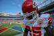DENVER - NOVEMBER 14: Running back Jamaal Charles #25 of the Kansas City Chiefs warms up prior to facing the Denver Broncos at INVESCO Field at Mile High on November 14, 2010 in Denver, Colorado. The Broncos defeated the Chiefs 49-29. (Photo by Doug Pensinger/Getty Images)