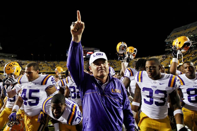 LSU Coach Les Miles Said SEC Champion Should Play for BCS Title