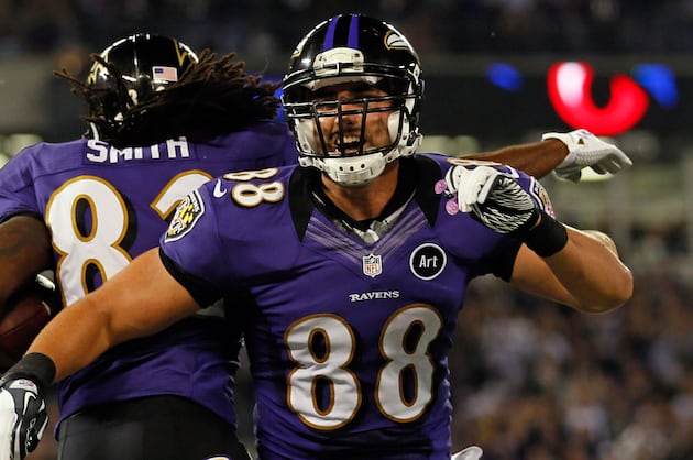 Suggs Likens Dennis Pitta to 'Unicorn, Minotaur'