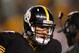 PITTSBURGH, PA - NOVEMBER 12: Ben Roethlisberger #7 of the Pittsburgh Steelers talks with head coach Mike Tomlin against the Kansas City Chiefs at Heinz Field on November 12, 2012 in Pittsburgh, Pennsylvania. (Photo by Gregory Shamus/Getty Images)