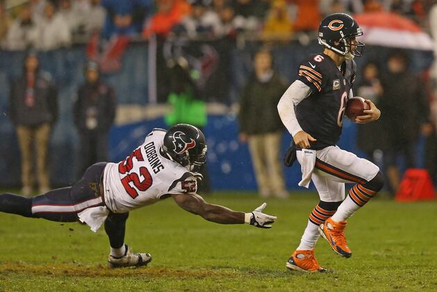 Source: Texans LB Fined $30K for Hit on Cutler