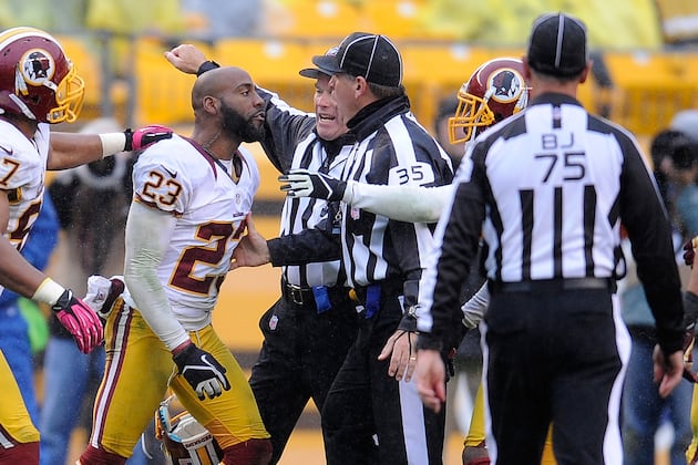 Redskins CB DeAngelo Hall Fined $30K for Altercation with Official