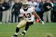 SAN FRANCISCO, CA - JANUARY 14: Darren Sproles #43 of the New Orleans Saints carries the ball against the San Francisco 49ers during the NFC Divisional playoff game at Candlestick Park on January 14, 2012 in San Francisco, California. (Photo by Thearon W. Henderson/Getty Images)