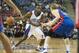 Nov 7, 2012; Sacramento, CA, USA; Sacramento Kings point guard Tyreke Evans (13) drives to the basket during the third quarter against the Detroit Pistons at Sleep Train Arena. Mandatory Credit: Ed Szczepanski-US PRESSWIRE