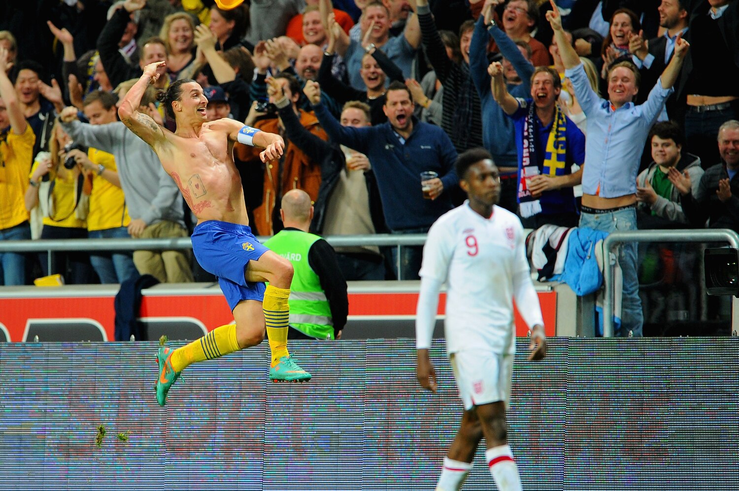 Zlatan 4 Goals Vs England