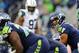 Nov 11, 2012; Seattle, WA, USA; Seattle Seahawks quarterback Russell Wilson (3) during the 2nd half against the New York Jets at CenturyLink Field. Seattle defeated New York 28-7. Mandatory Credit: Steven Bisig-US PRESSWIRE