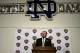 SOUTH BEND, IN - DECEMBER 11: Brian Kelly attends a press conference where he was named new football head coach at Notre Dame University on December 11, 2009 in South Bend, Indiana. Kelly most recently led the University of Cincinnati to two consecutive Bowl Championship Series appearances including a perfect 12-0 record this past season. (Photo by Frank Polich/Getty Images)