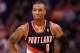PHOENIX, AZ - OCTOBER 12: Damian Lillard #0 of the Portland Trail Blazers during the preseason NBA game against the Phoenix Suns at US Airways Center on October 12, 2012 in Phoenix, Arizona. The Suns defeated the Trail Blazers 104-93. NOTE TO USER: User expressly acknowledges and agrees that, by downloading and or using this photograph, User is consenting to the terms and conditions of the Getty Images License Agreement. (Photo by Christian Petersen/Getty Images)