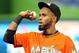 Jose Reyes, who signed with Miami last season, is set to take over at shortstop as well as man the leadoff spot.