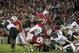 STANFORD, CA - NOVEMBER 12: Jeremy Stewart #34 of the Stanford Cardinal dives in for a touchdown against the Oregon Ducks at Stanford Stadium on November 12, 2011 in Stanford, California. (Photo by Ezra Shaw/Getty Images)
