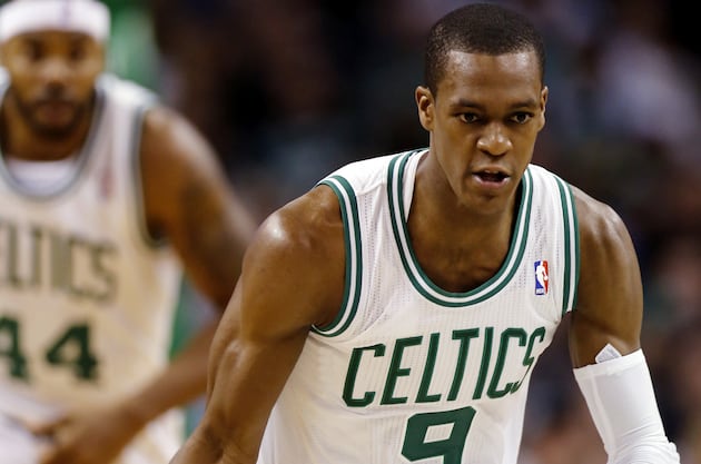 Celtics' Rondo Day to Day with Sprained Ankle