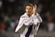 CARSON, CA - NOVEMBER 04: David Beckham #23 of the Los Angeles Galaxy applauds the fans after the first leg of the MLS Western Conference Semifinal match against the San Jose Earthquakes at The Home Depot Center on November 4, 2012 in Carson, California. The Earthquakes defeated the Galaxy 1-0. (Photo by Victor Decolongon/Getty Images)