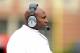 LOUISVILLE, KY - NOVEMBER 03: Charlie Strong the head coach of the Louisville Cardinals watches the game action during the game against the Temple Owls at Papa John's Cardinal Stadium on November 3, 2012 in Louisville, Kentucky. (Photo by Andy Lyons/Getty Images)