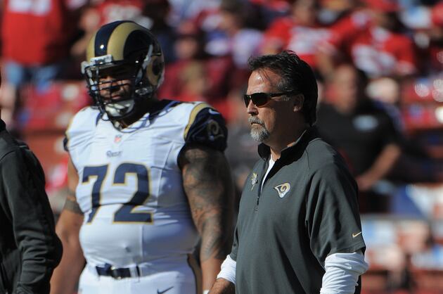 Former Jets Enjoy the Peace of Rams Locker Room