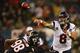 CHICAGO, IL - NOVEMBER 11: Quarterback Matt Schaub #8 of the Houston Texans throws the ball in the first quarter against the Chicago Bears during the game at Soldier Field on November 11, 2012 in Chicago, Illinois. (Photo by Jonathan Daniel/Getty Images)