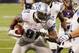 MINNEAPOLIS, MN - NOVEMBER 11: Calvin Johnson #81 of the Detroit Lions runs on a 11-yard touchdown catch against the Minnesota Vikings in the fourth quarter on November 11, 2012 at Mall of America Field at the Hubert H. Humphrey Metrodome in Minneapolis, Minnesota. The Vikings defeated the Lions 34-24. (Photo by Andy Clayton KIng/Getty Images)