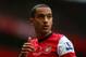 LONDON, ENGLAND - NOVEMBER 10: Theo Walcott of Arsenal looks on during the Barclays Premier League match between Arsenal and Fulham at Emirates Stadium on November 10, 2012 in London, England. (Photo by Clive Rose/Getty Images,)
