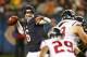 CHICAGO, IL - NOVEMBER 11: Quarterback Jay Cutler #6 of the Chicago Bears looks to pass against the Houston Texans during the game at Soldier Field on November 11, 2012 in Chicago, Illinois. (Photo by Jonathan Daniel/Getty Images)