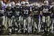 MANHATTAN, KS - NOVEMBER 3: Members of the Kansas State Wildcats huddle before a game against the Oklahoma State Cowboys at Bill Snyder Family Football Stadium on November 3, 2012 in Manhattan, Kansas. (Photo by Ed Zurga/Getty Images)