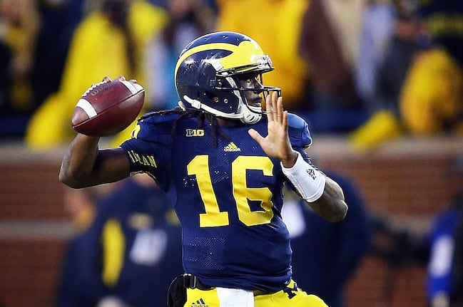 Denard is giving fans a little show