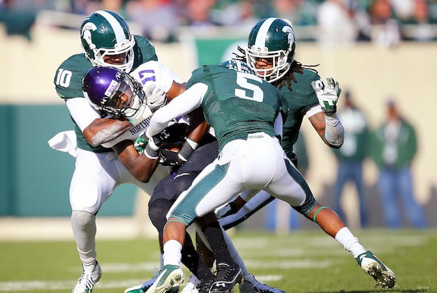 Northwestern Holds on to Beat Michigan State