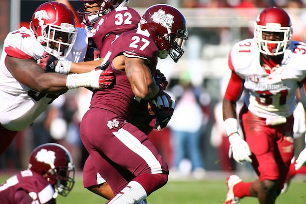Mississippi St. 45, Arkansas 14