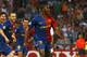 ROME - MAY 27: Samuel Eto'o of Barcelona celebrates after he scored the first goal for Barcelona during the UEFA Champions League Final match between Manchester United and Barcelona at the Stadio Olimpico on May 27, 2009 in Rome, Italy. (Photo by Alex Livesey/Getty Images)