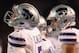 WACO, TX - NOVEMBER 17: Collin Klein #7 of the Kansas State Wildcats reacts after a 52-24 loss against the Baylor Bears at Floyd Casey Stadium on November 17, 2012 in Waco, Texas. (Photo by Ronald Martinez/Getty Images)