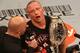 Nov 17, 2012; Montreal, QC, Canada; Georges St-Pierre is interviewed after defeating Carlos Condit (not pictured) during their Welterweight title bout at UFC 154 at the Bell Centre. Mandatory Credit: Tom Szczerbowski-US PRESSWIRE