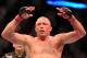 Nov 17, 2012; Montreal, QC, Canada; Georges St-Pierre reacts after the fifth round of his Welterweight Championship bout against Carlos Condit at UFC 154 at the Bell Centre. St-Pierre defeated Condit by unanimous decision. Mandatory Credit: Eric Bolte-US PRESSWIRE