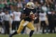 SOUTH BEND, IN - NOVEMBER 17: Everett Golson #5 of the Notre Dame Fighting Irish passes against the Wake Forest Demon Deacons at Notre Dame Stadium on November 17, 2012 in South Bend, Indiana. Notre Dame defeated Wake Forest 38-0. (Photo by Jonathan Daniel/Getty Images)