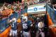 AUBURN, AL - NOVEMBER 10: Players from the Auburn Tigers walk out of their tunnel before their game against the Georgia Bulldogs on November 10, 2012 at Jordan-Hare Stadium in Auburn, Alabama. Georgia defeated Auburn 38-0 and clinched the SEC East division. (Photo by Michael Chang/Getty Images)