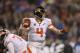 SEATTLE, WA - OCTOBER 27: Quarterback Sean Mannion #4 of the Oregon State Beavers rolls out to pass against the Washington Huskies on October 27, 2012 at CenturyLink Field in Seattle, Washington. (Photo by Otto Greule Jr/Getty Images)