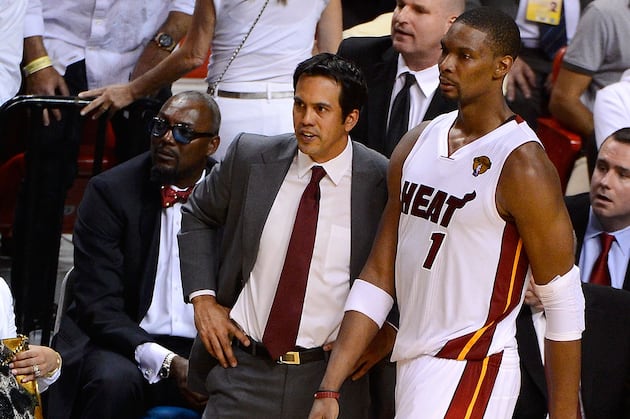 Spoelstra Calls Chris Bosh Heat's 'Most Important Player'
