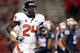TUCSON, AZ - SEPTEMBER 29: Runningback Storm Woods #24 of the Oregon State Beavers during the college football game against the Arizona Wildcats at Arizona Stadium on September 29, 2012 in Tucson, Arizona. The Beavers defeated the Wildcats 38-35. (Photo by Christian Petersen/Getty Images)