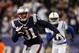 Nov 18, 2012; Foxborough, MA, USA; New England Patriots cornerback Aqib Talib (31) returns the punt for a touchdown against the Indianapolis Colts during the second quarter at Gillette Stadium. Mandatory Credit: David Butler II-US PRESSWIRE