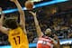 CLEVELAND, OH - OCTOBER 30: Anderson Varejao #17 of the Cleveland Cavaliers tries to block A.J. Price #12 of the Washington Wizards at Quicken Loans Arena on October 30, 2012 in Cleveland, Ohio. NOTE TO USER: User expressly acknowledges and agrees that, by downloading and/or using this Photograph, user is consenting to the terms and conditions of the Getty Images License Agreement. (Photo by Jason Miller/Getty Images)
