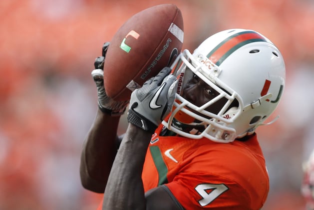 Receiving Corps Puts Miami Hurricanes in Good Hands