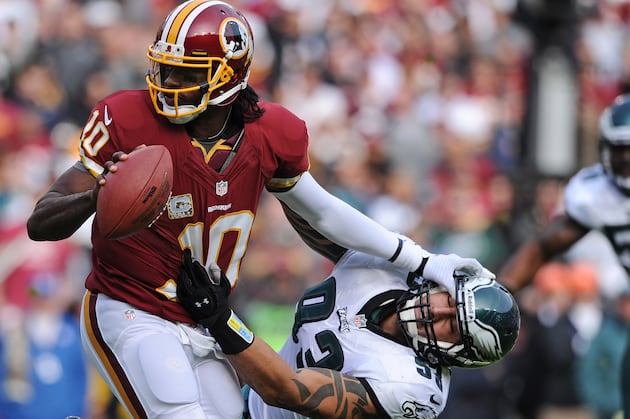 RG3 Nearly Perfect vs. Eagles