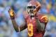 PASADENA, CA - NOVEMBER 17: Marqise Lee #9 of the USC Trojans reacts to the crowd during a 38-28 loss to the UCLA Bruins at Rose Bowl on November 17, 2012 in Pasadena, California. (Photo by Harry How/Getty Images)